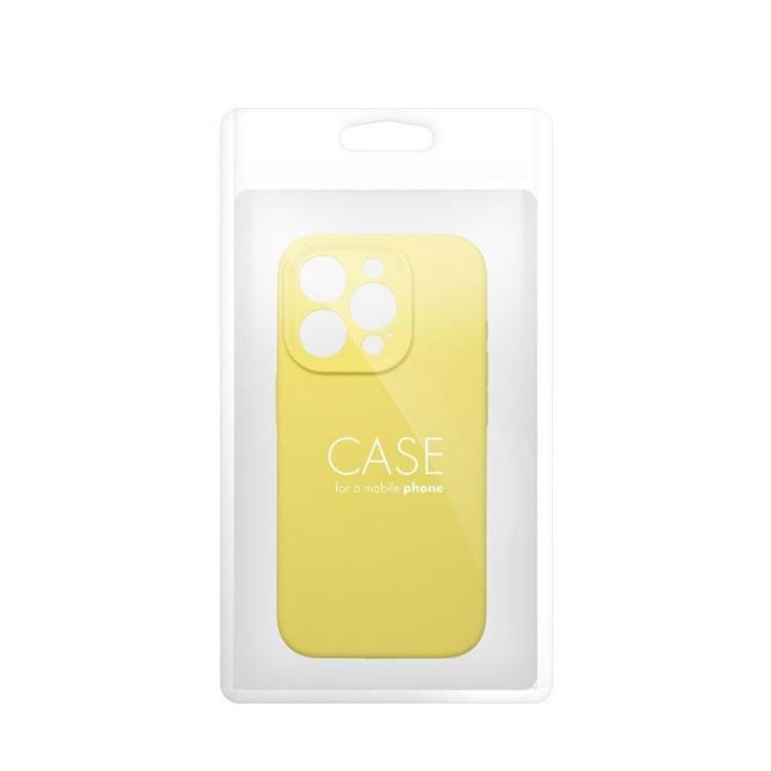 OEM - iPhone 15 Pro Mobilskal Silikon 2mm - Citron