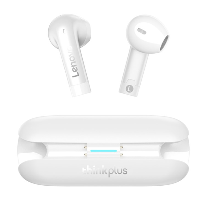 Lenovo - Lenovo Thinkplus TW60 TWS Bluetooth 5.3 Hörlurar Trådlösa - Vit