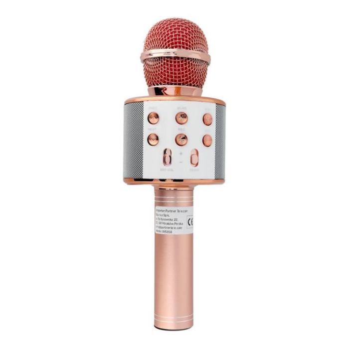 OEM - Multimedia Karaoke Mikrofon CR58S HQ - Rose Guld