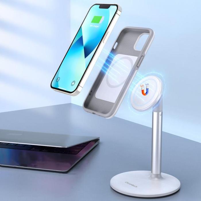 Choetech - Choetech iPhone 13 Skal Magsafe MFM Anti-drop - Vit