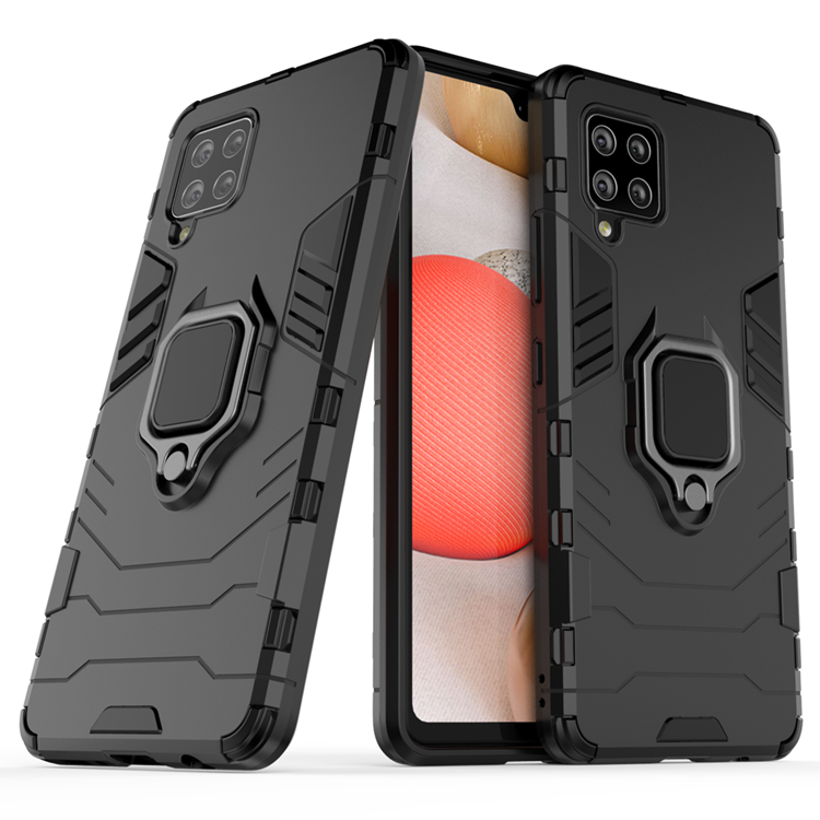Ring Armor Skal Galaxy A42 - Svart | 2353 | AlltMobil