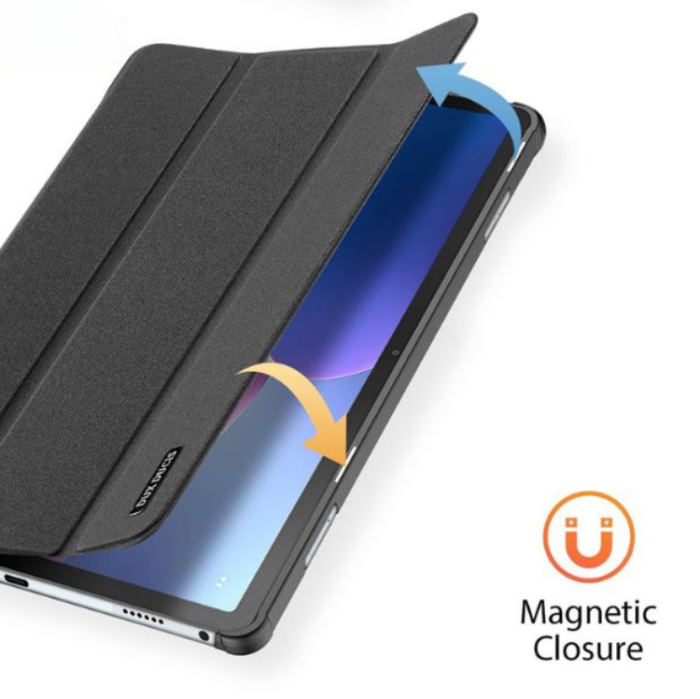 Dux Ducis - Dux Ducis Lenovo Tab M10 (Gen 3) 10.1 Fodral DOMO Folio Flip - Svart