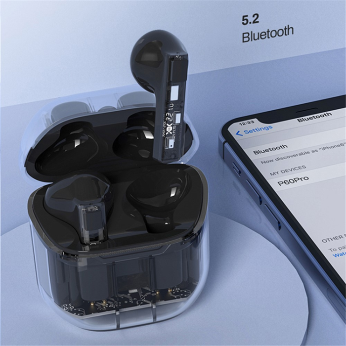 A-One Brand - Trådlösa Hörlurar In-Ear Bluetooth ENC P60 Pro - Orange