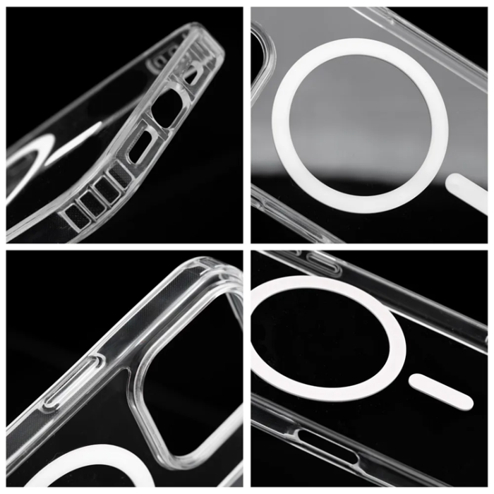 OEM - iPhone 12 Mini Mobilskal MagSafe Drop Glue - Vit