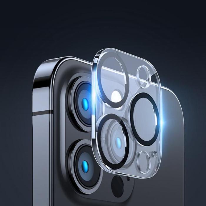 UTGATT5 - Joyroom iPhone 14 Pro Max Härdat glas Full Spegel Kamera Linsskydd