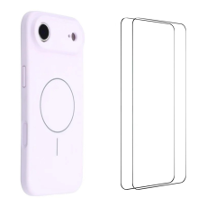 WANLONFENG - WANLONFENG Mobilskal till iPhone Air MagSafe Med 2Pcs H&auml;rdat Glas XQ1