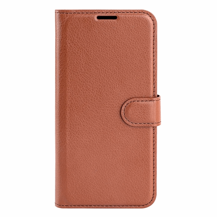 A-One Brand - Nothing Phone (3a) Plånboksfodral Litchi Texture - Brun