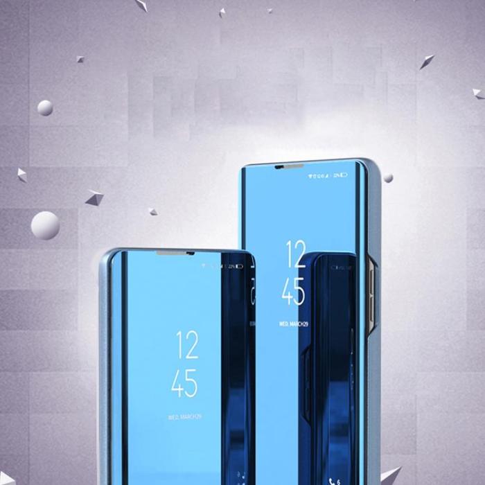 OEM - Galaxy A25 Mobilfodral Clear View Flip - Rosa