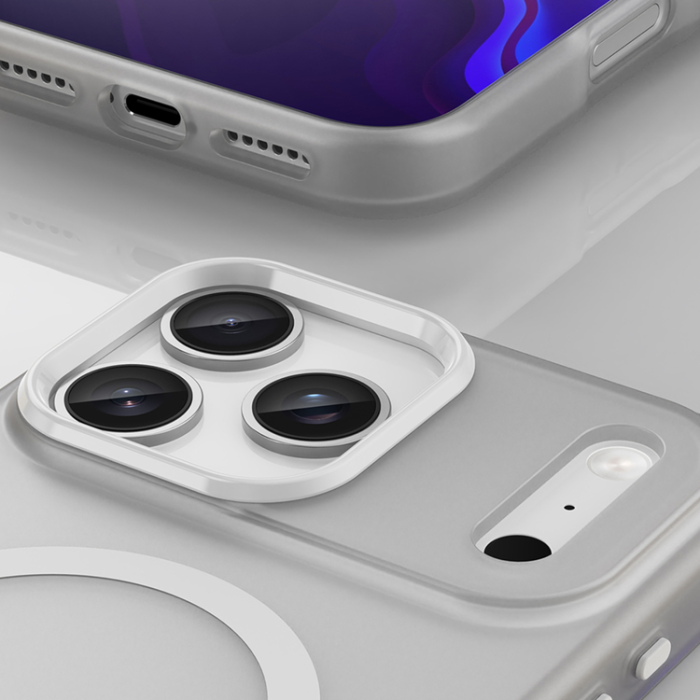 A-One Brand - iPhone 17 Pro Max Mobilskal MagSafe Abrasive - Matte Vit