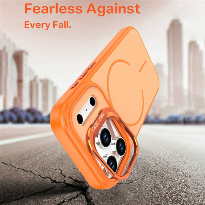 A-One Brand - iPhone 17 Pro Mobilskal MagSafe Skin-Touch Kickstand