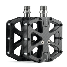 Rockbros - Rockbros Cykelpedaler i Kolfiberplattform C525 - Svart