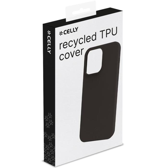 Celly - Celly iPhone 15 Pro Max Mobilskal Planet Soft TPU - Svart