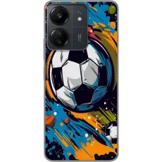 Gustaf - Mobilskal till Xiaomi Redmi 13C med Fotbollar