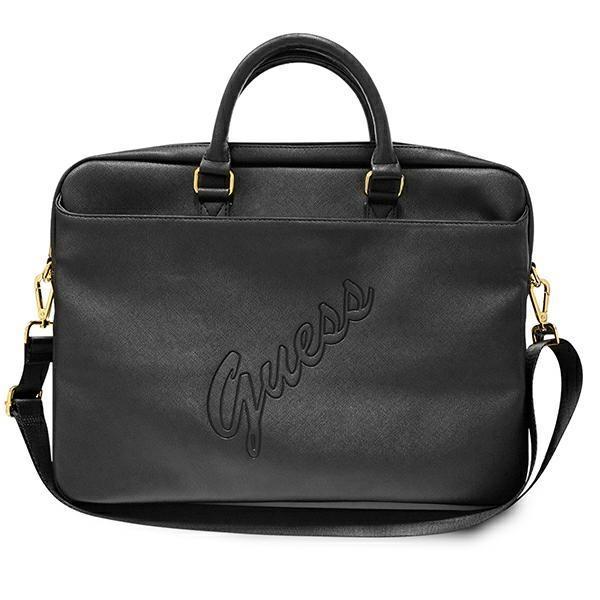 Guess Saffiano Script Väska Notebook 16 - Svart | 2353 | AlltMobil