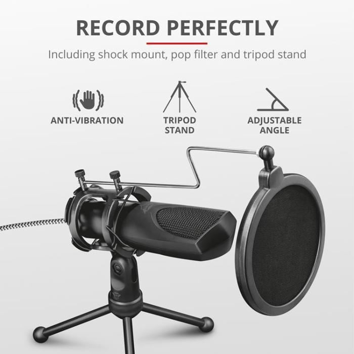 Trust - TRUST GXT 232 Mantis Streaming Microphone
