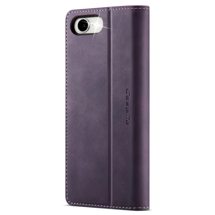 Caseme - Caseme iPhone 16e Plånboksfodral RFID Blocking - Lila