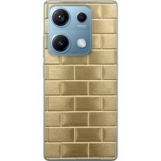 iSecrets - Mobilskal till Xiaomi Redmi Note 14S med Gyllene Murstenar