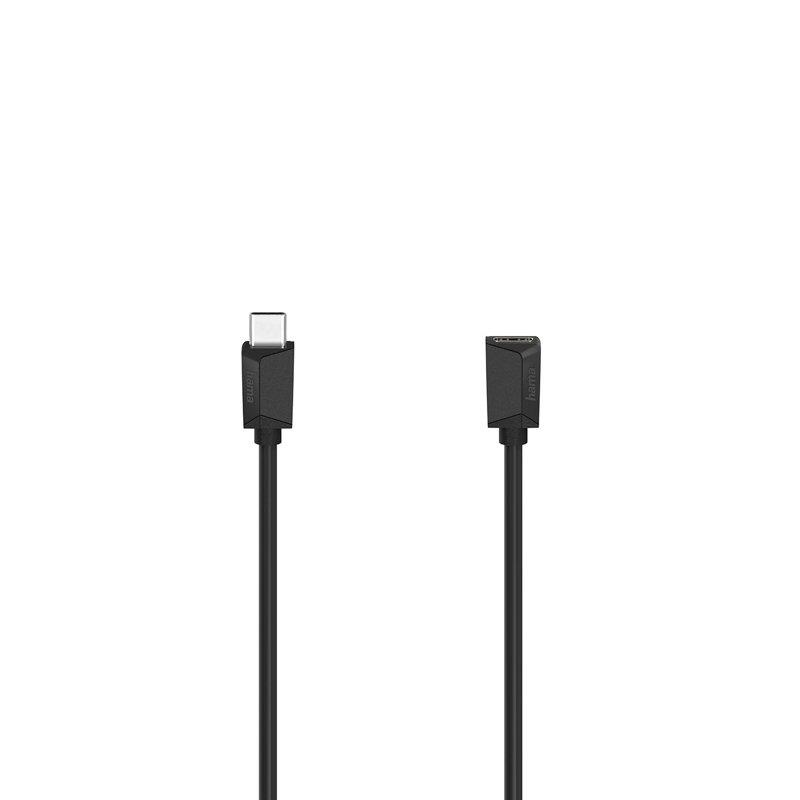 HAMA Usb-C Extension Svart 0,5m