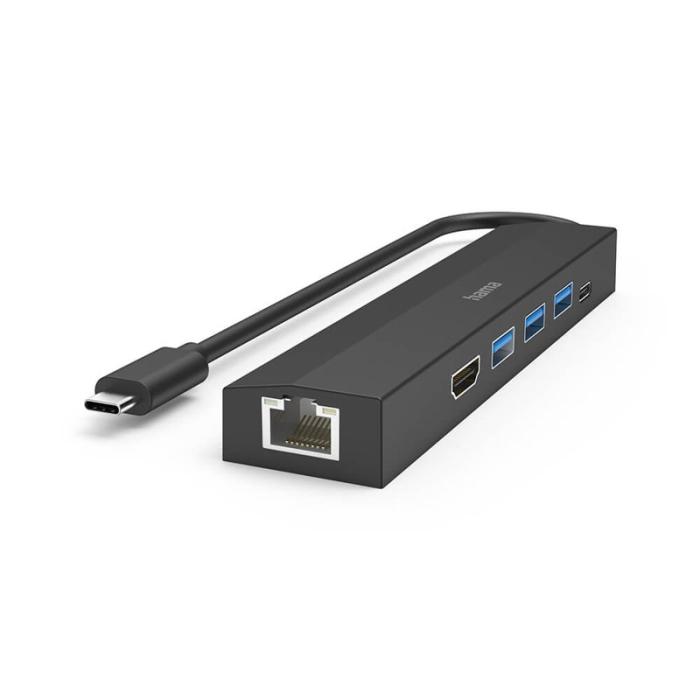 Hama - HAMA USB-C Multiport Adapter 6 portar