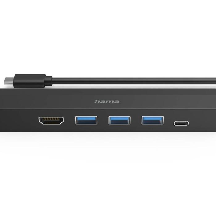 Hama - HAMA USB-C Multiport Adapter 6 portar