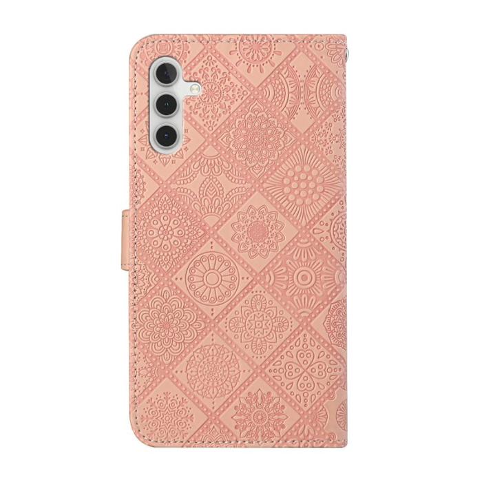 OEM - Plånboksfodral för Samsung Galaxy S26 Konstläder med rem - Rosa
