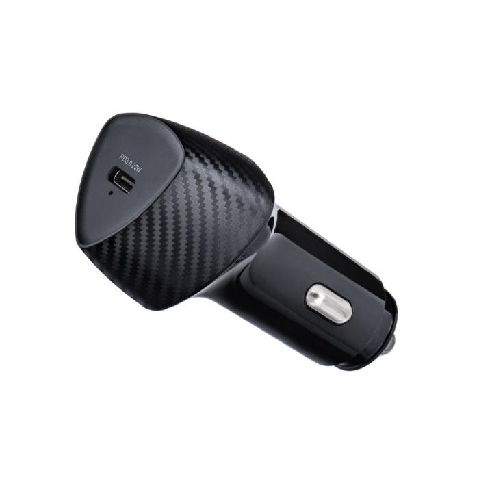 Forcell - FORCELL CARBON billaddare USB-C 3.0 PD20W svart