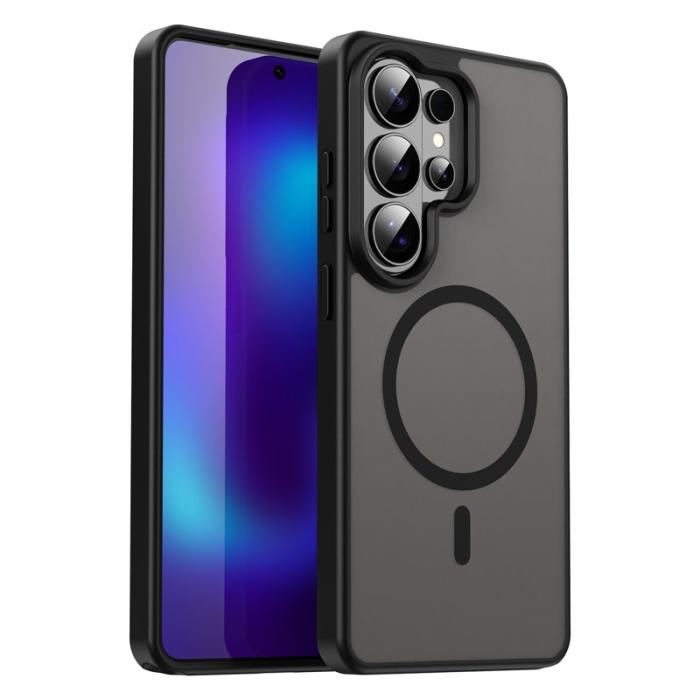OEM - Mobilskal för Samsung Galaxy S26 Ultra Magnetiskt TPU + PC - Svart