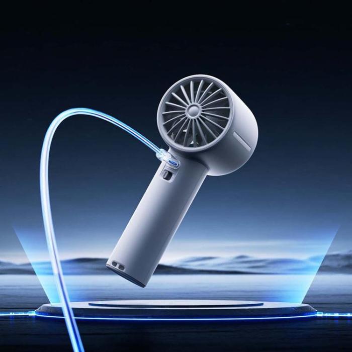 Jisulife - Jisulife Bärbar USB Handfläkt 5000 mAh Fan 10S - Grå