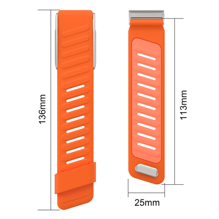 A-One Brand - Whoop Life Armband Silikon - Ljusorange
