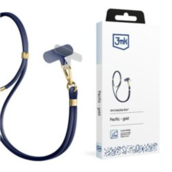 3MK - 3mk Mobil Lanyard Easyclip Elite - Pacific Blå