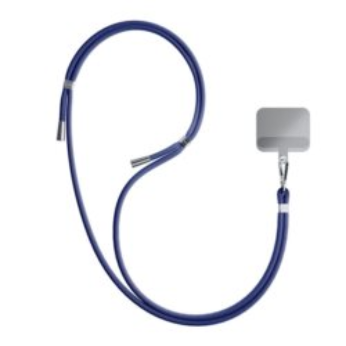 3MK - 3mk Mobil Lanyard Easyclip - Morkblå