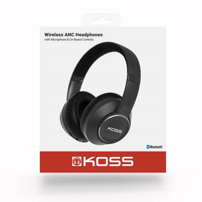 Koss - KOSS Hörlurar Over-Ear BT740iQZ Trådlös ANC Mic - Svart