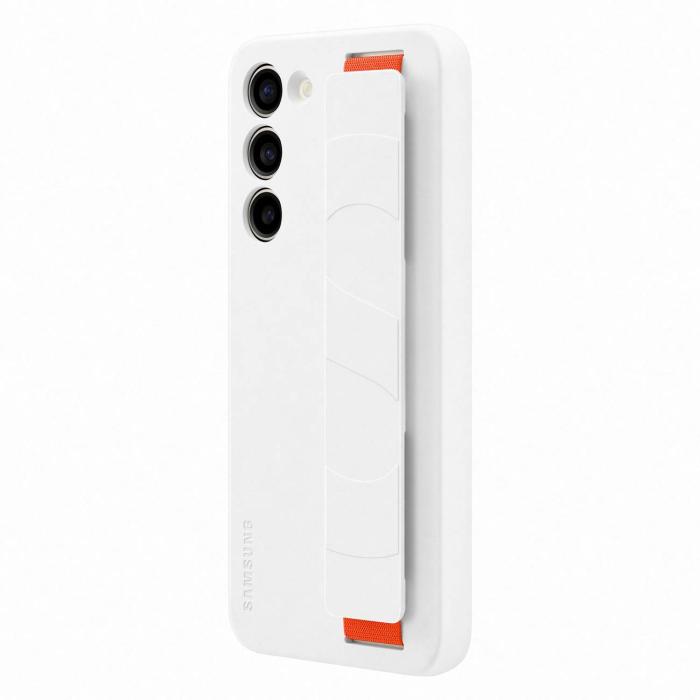 Samsung - Samsung Galaxy S23 Plus Skal Silicone Grip Case - Vit