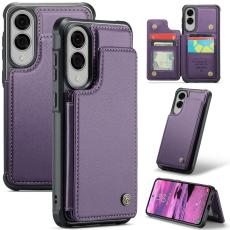 Caseme - CASEME C22 Fodral f&ouml;r Samsung Galaxy S25 Edge Lila med RFID