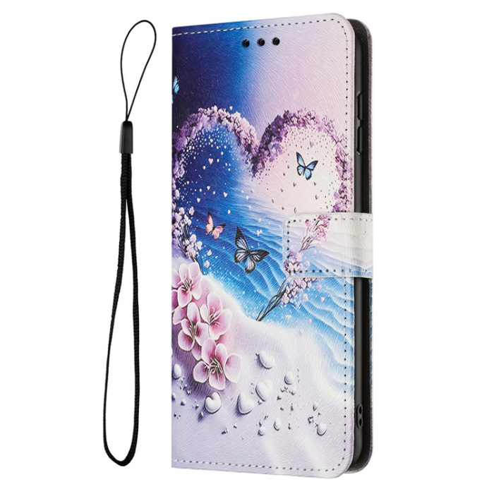 A-One Brand - Sony Xperia 1 VII Plånboksfodral Pattern Printing - Heart Butterfly