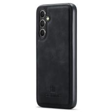 DG.MING - DG.MING Mobilskal till Samsung Galaxy S25+ PU L&auml;der Hybrid Svart