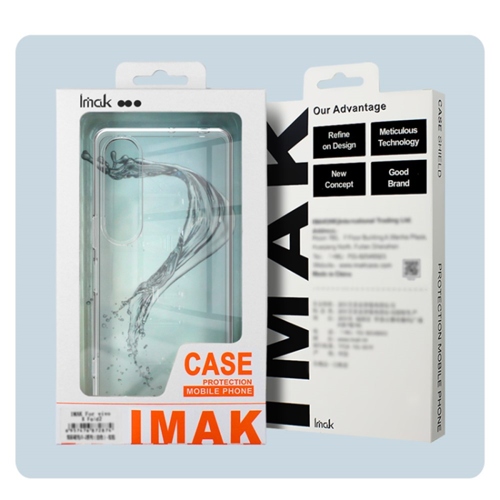 Imak - IMAK Galaxy A17 5G Mobilskal UX-10 Series Soft TPU - Clear