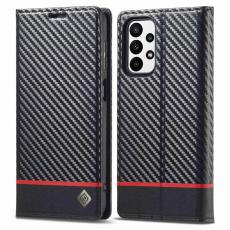 LC.imeeke - LC.IMEEKE f&ouml;r Samsung Galaxy A23 5G Pl&aring;nboksfodral Konstl&auml;der - Svart