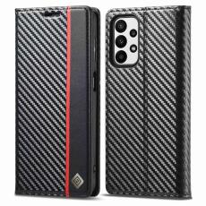 LC.imeeke - LC.IMEEKE f&ouml;r Samsung Galaxy A23 5G Pl&aring;nboksfodral Konstl&auml;der - Vit