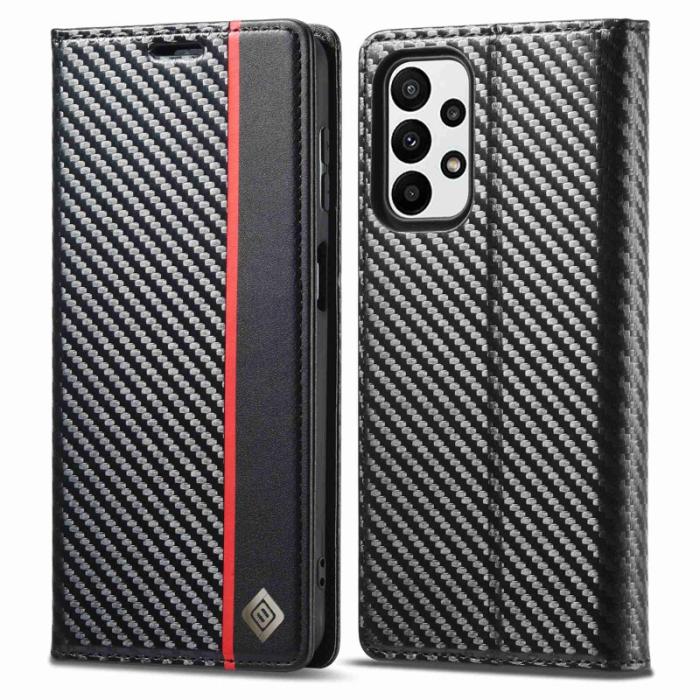 LC.imeeke - LC.IMEEKE för Samsung Galaxy A23 5G Plånboksfodral Konstläder - Vit