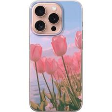 iSecrets - Mobilskal till Apple iPhone 16 Pro med Rosa Tulpaner