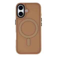 A-One Brand - Mobilskal till iPhone 17 MagSafe Skin Touch - Brun