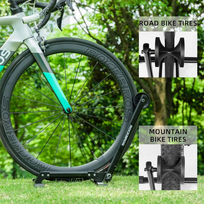 Rockbros - Rockbros hopfällbart Cykelställ - Svart