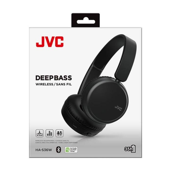 JVC - JVC Hörlur On-Ear BT - Svart