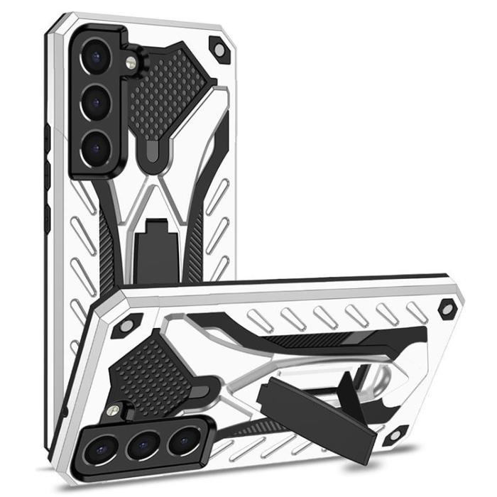 OEM - Phantom Knight Skal Galaxy S22 Plus - Silver