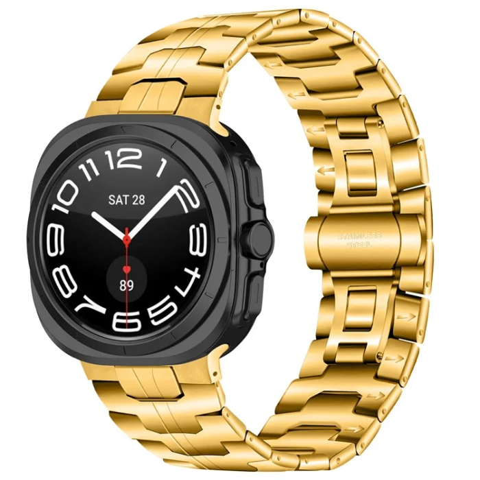Ringke - Galaxy Watch Ultra (47mm) Armband Stainless Steel - Guld