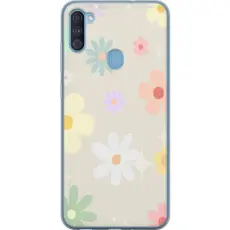 Gustaf - Mobilskal till Samsung Galaxy A11 med fejdande blommor