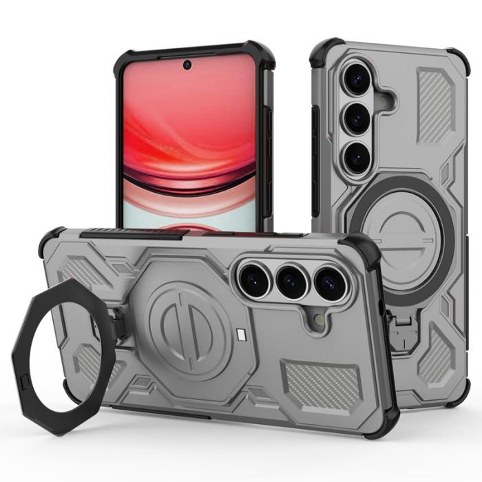 OEM - Mobilskal till Samsung Galaxy S26/S26 Pro Shockproof PC + TPU - Grå