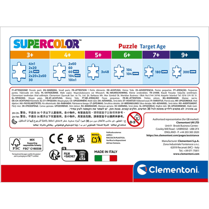 MARVEL - CLEMENTONI Pussel 60 Pcs Marvel Iron-Man