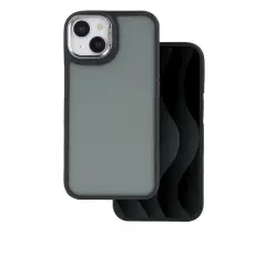 OEM - iPhone 16 Mobilskal Crystal Black - Grå